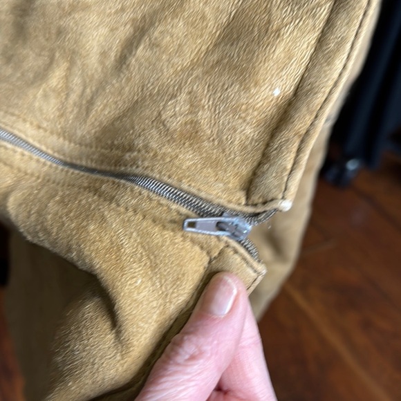 Robrik Shearling Vintage Tan Full Length Leather Coat - Made in Italy - Picture 6 of 16